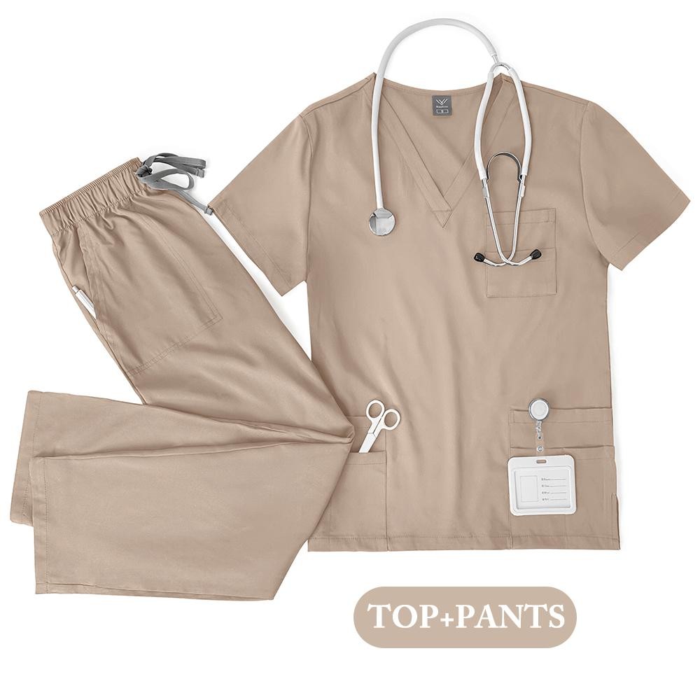 Unisex Medical Scrubs Set for Men & Women – Nurse, Doctor, Lab Wear