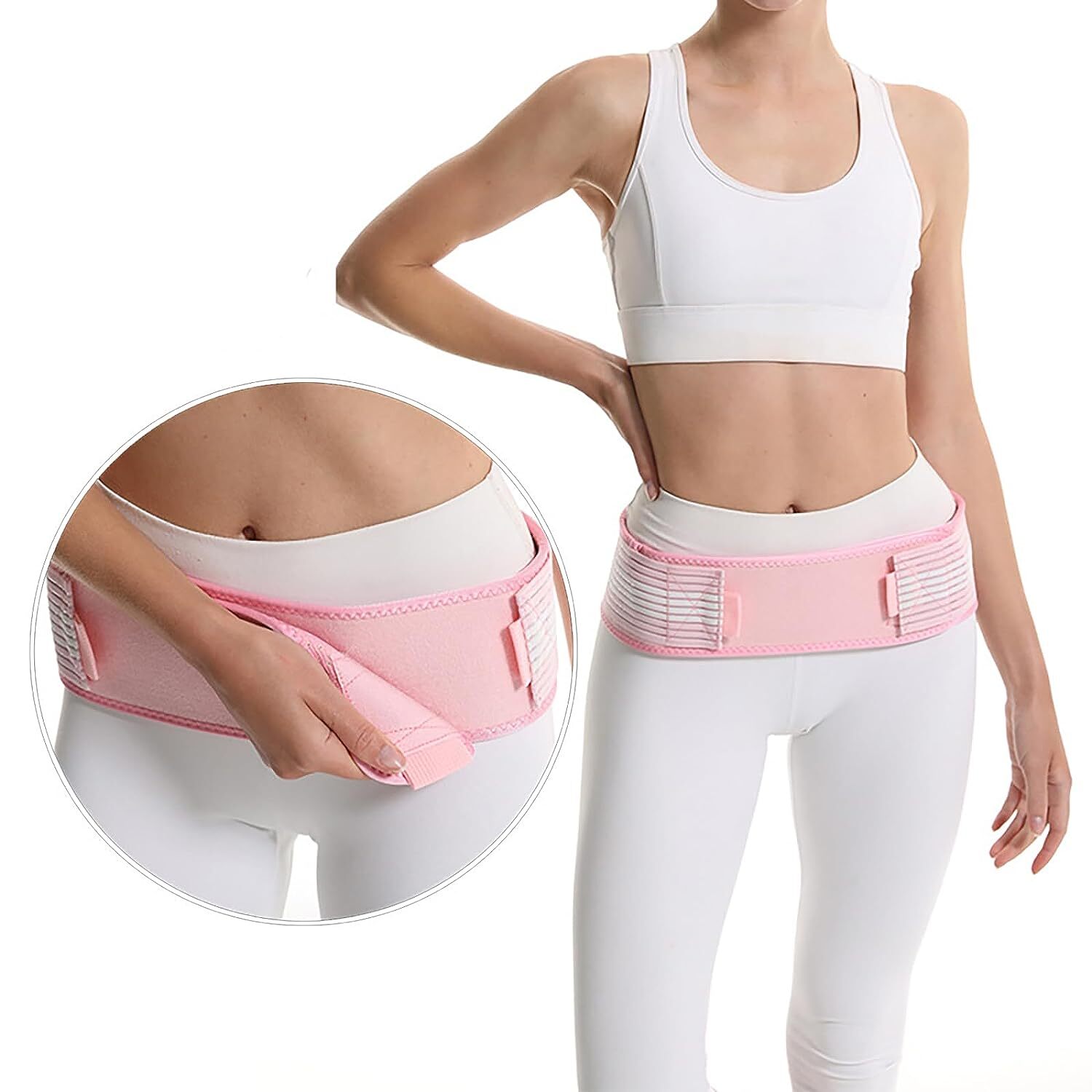 Hip Belt Lower Back Support Sciatica Pain Back Support Waist Brace for Women Men