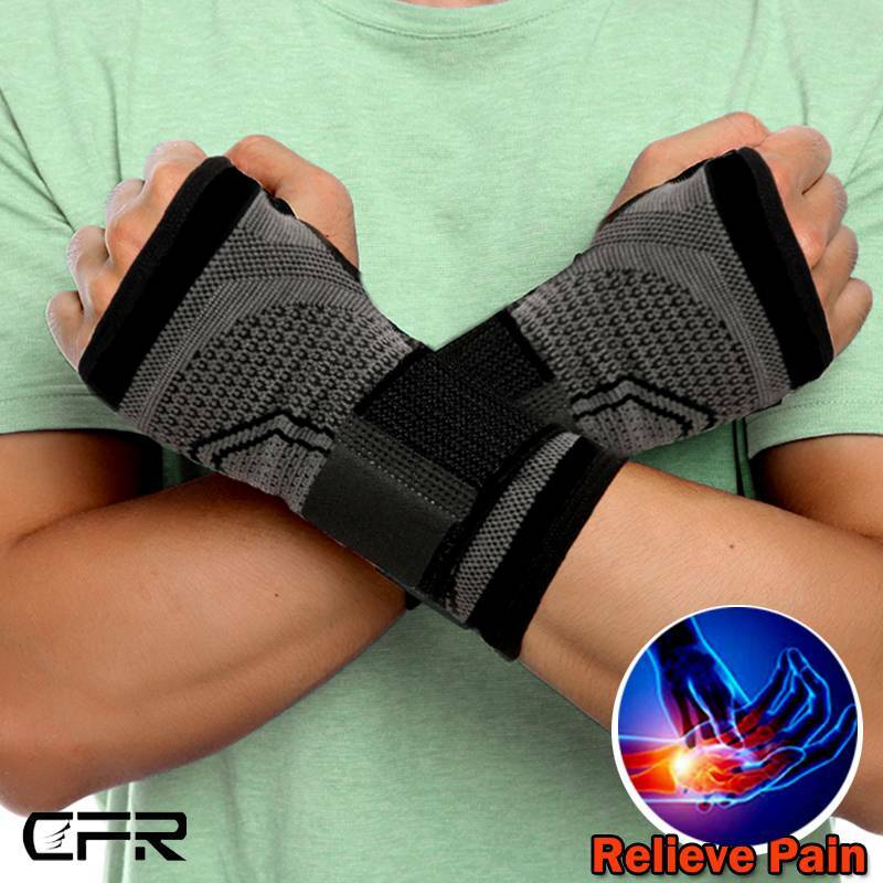 Elastic Compression Wrist Support Brace for Carpal Tunnel Arthritis Sprain Pain