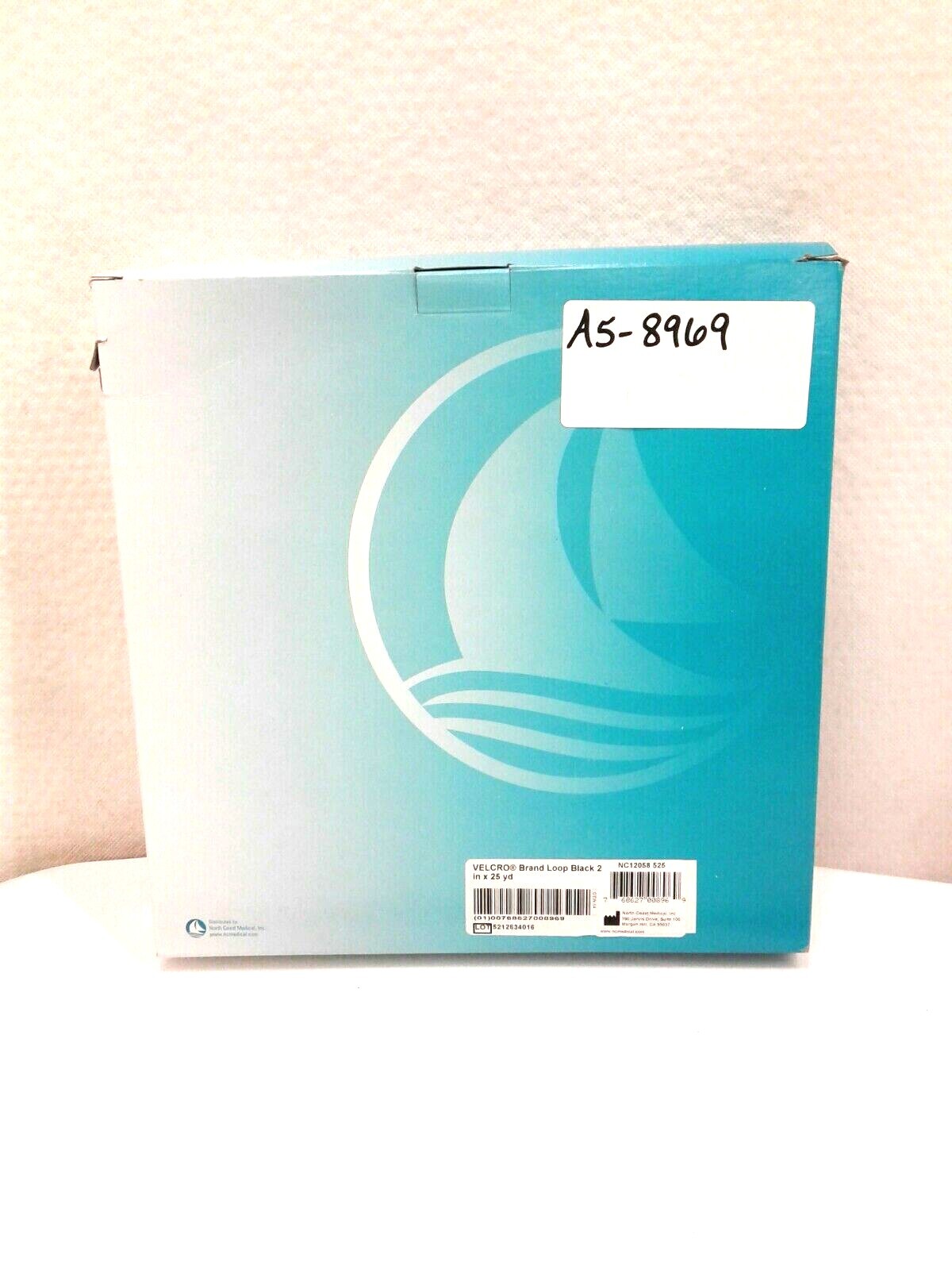 North Coast Medical NC12058 525 Velcro Brand Loop Black 2″ x 25 yd.