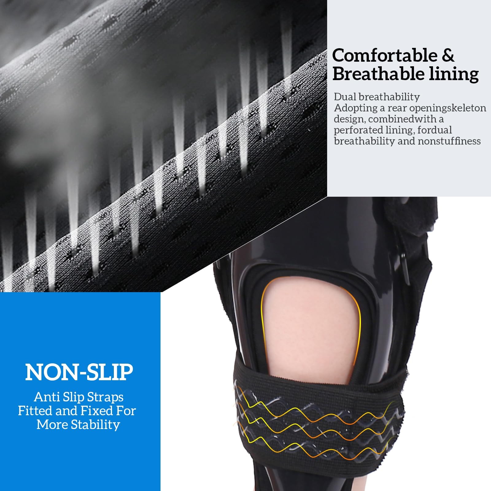 AFO Foot Drop Brace Stabilizer Ankle Orthosis For Walking Left Large