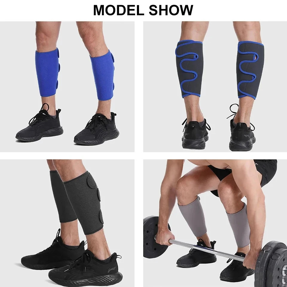 1Pcs Adjustable Sport Shin Guard Leg Warmers Sleeve Calf Guards Protect