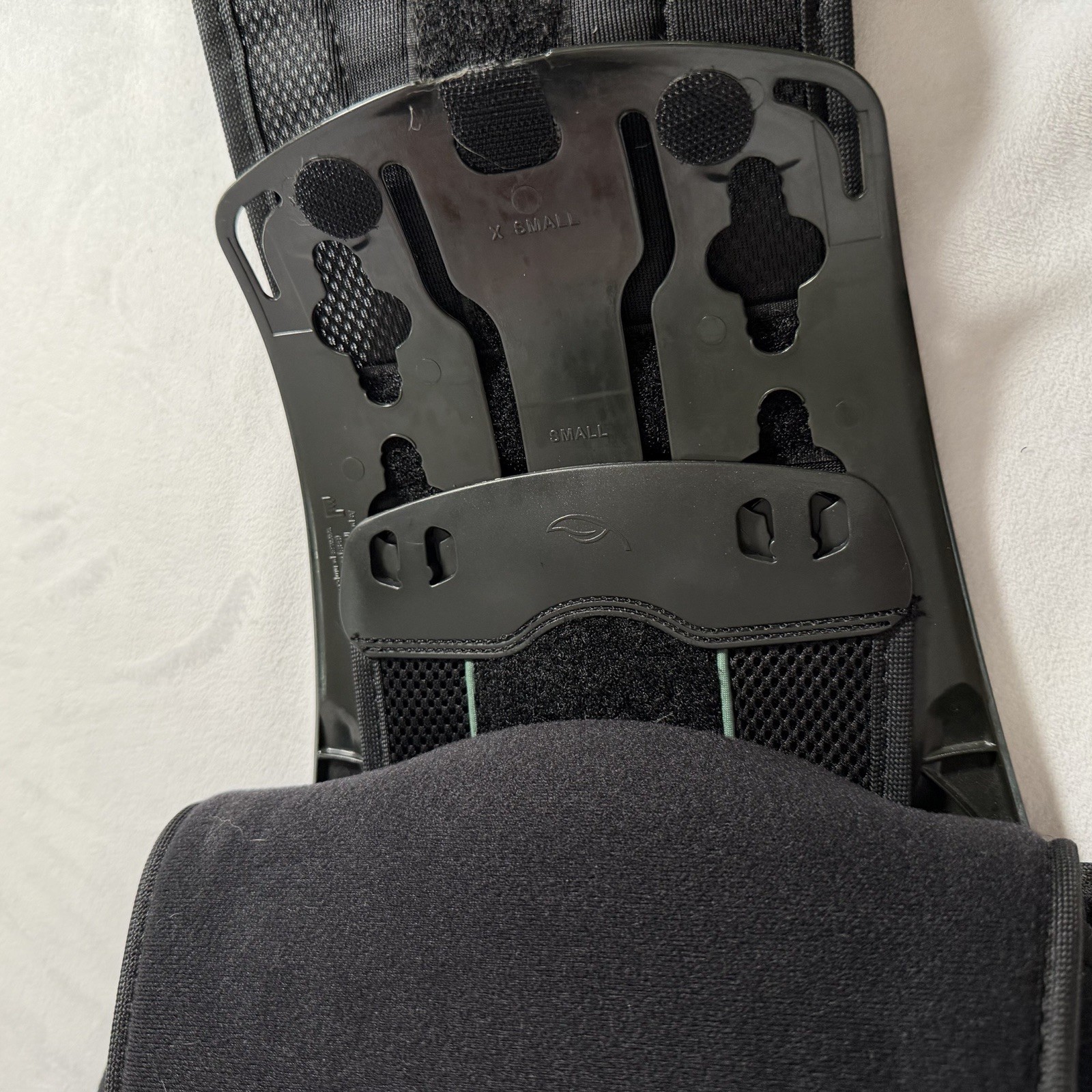 Aspen Summit 631 LSO Back Brace Black Adjustable Lumbar Support Orthosis