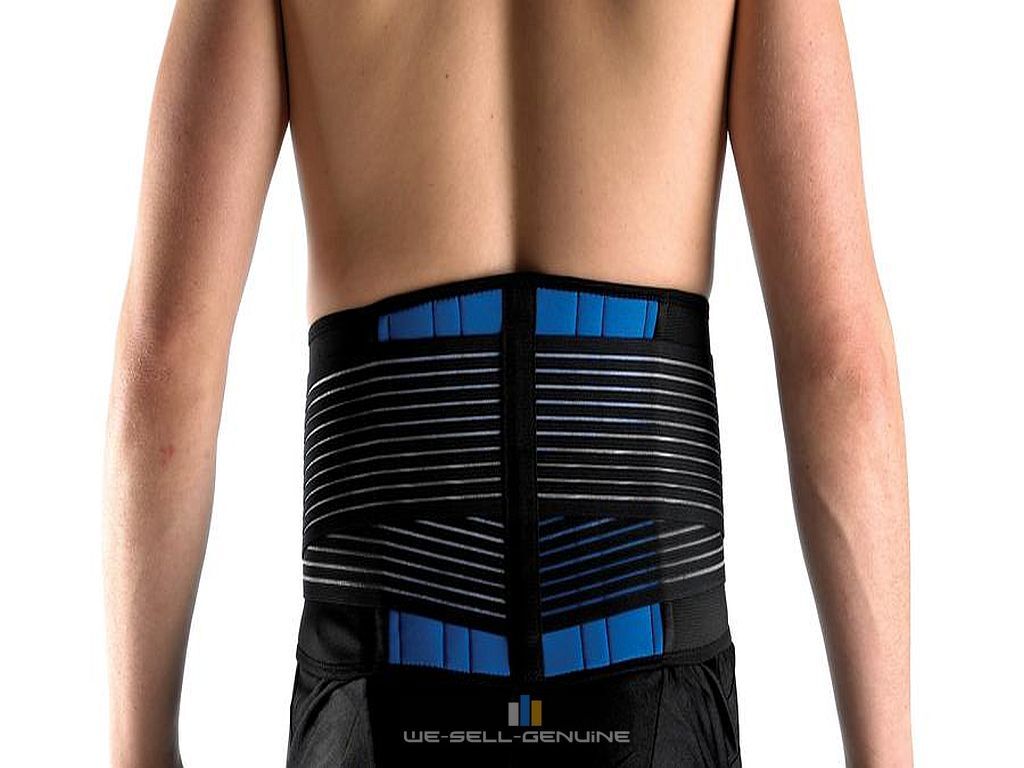 Neoprene Lumbar Lower Back Support Belt Brace Posture Sciatica Spine Pain Relief