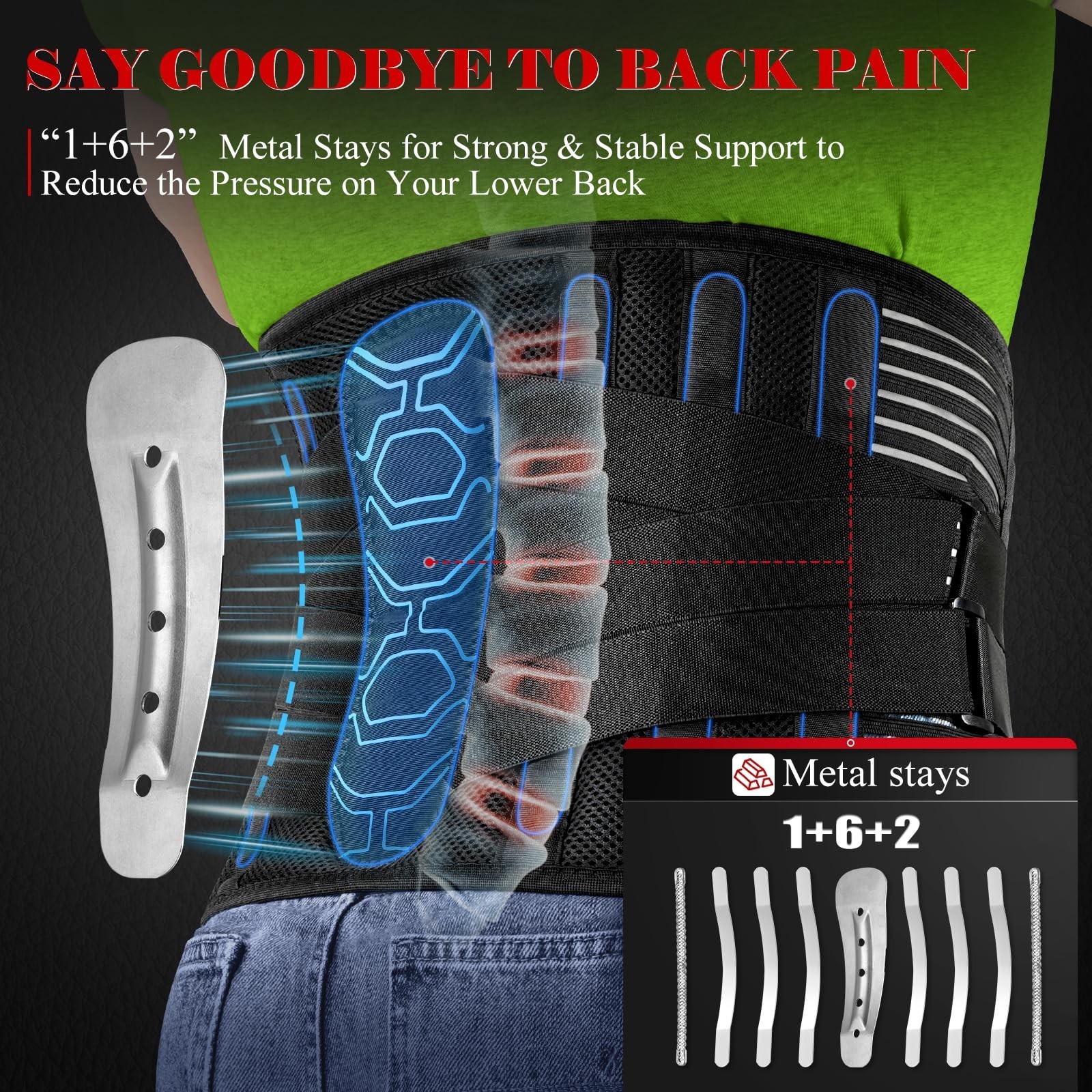 QIBODA Back Brace X-Large
