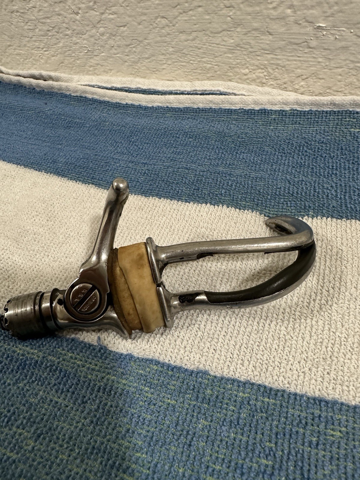 Left Canted Aluminum Prosthetic Hook. Fillauer, Hosmer. Dorrance 5xa Hook