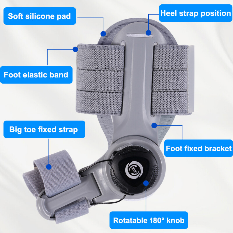 Orthopedic Big Toe Bunion Corrector Hallux Valgus Straightener Splint Support US