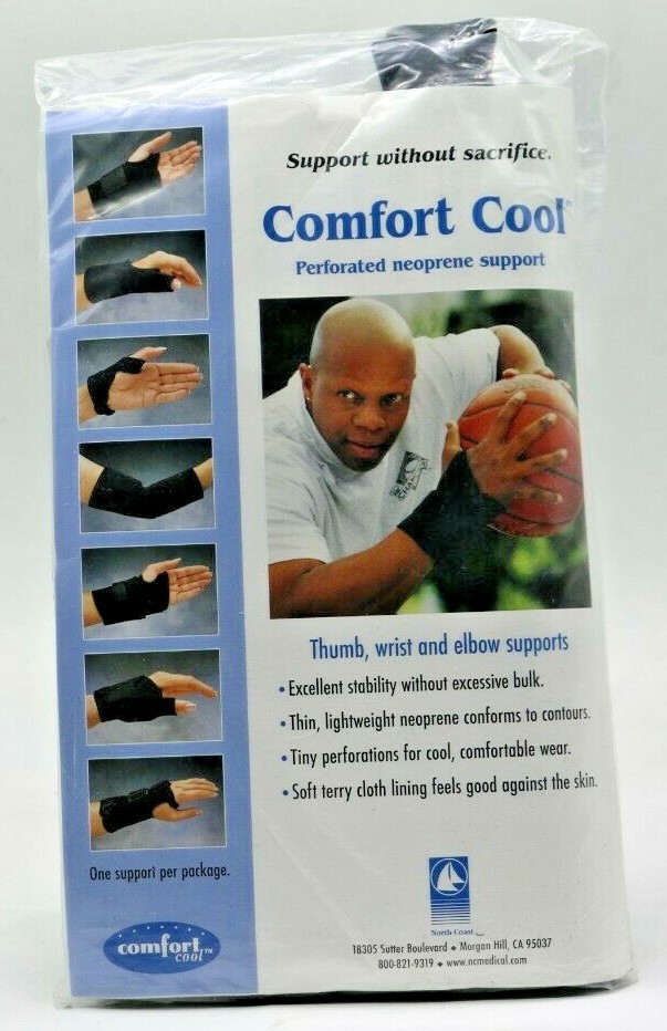 Comfort Cool -Firm D-Ring Wrist W/THUMB Left X- Large