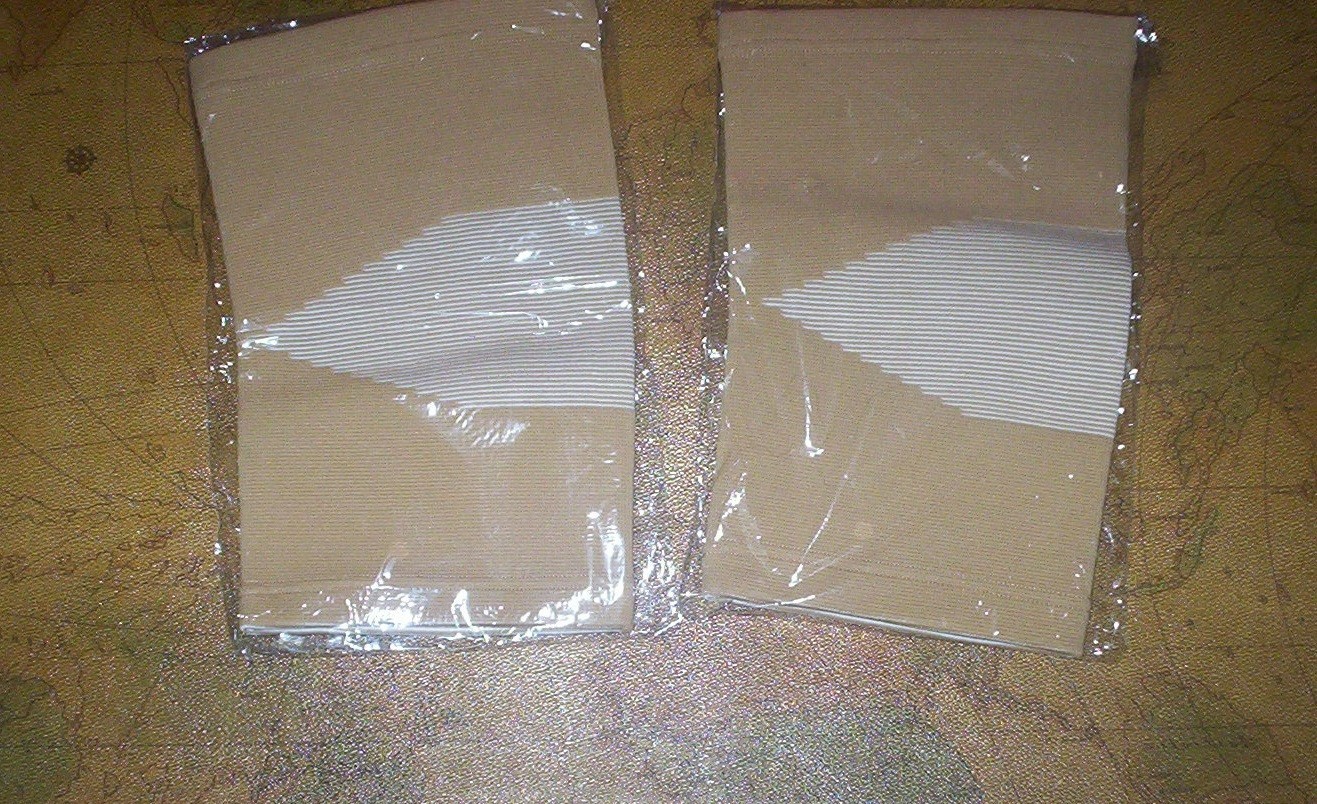 VINTAGE – BEIGE TWO Knee Brace Support Elastic Sleeve Compression