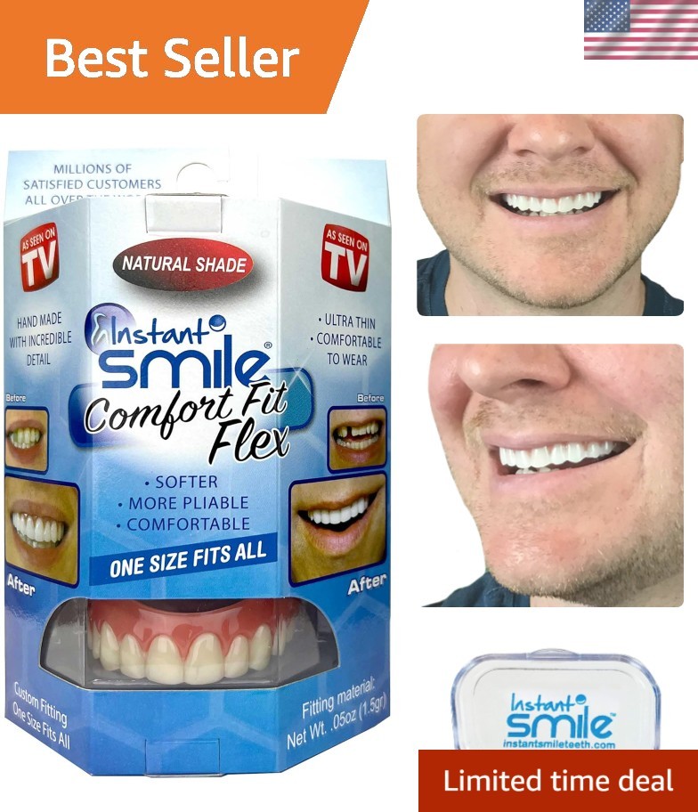 Comfort Fit Flex Natural Shade Veneers for Effortless Smile Improvement