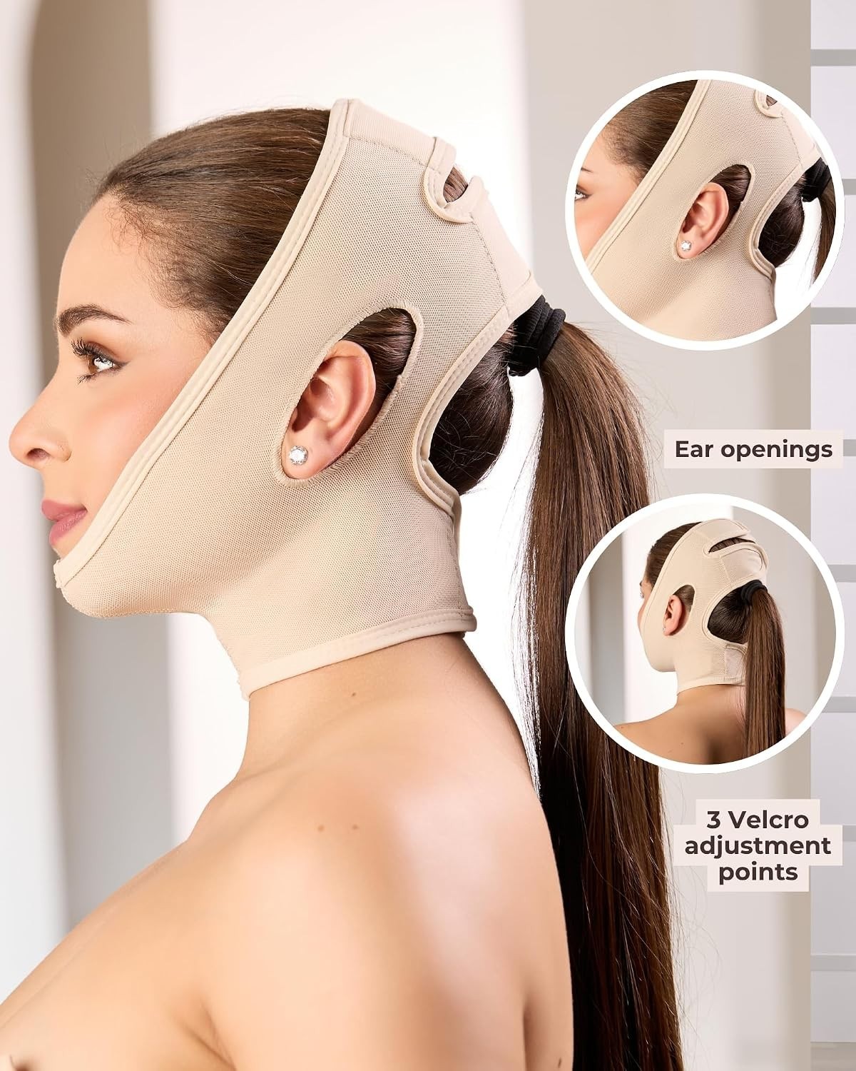 Adjustable Chin Compression – Risk-Free Return