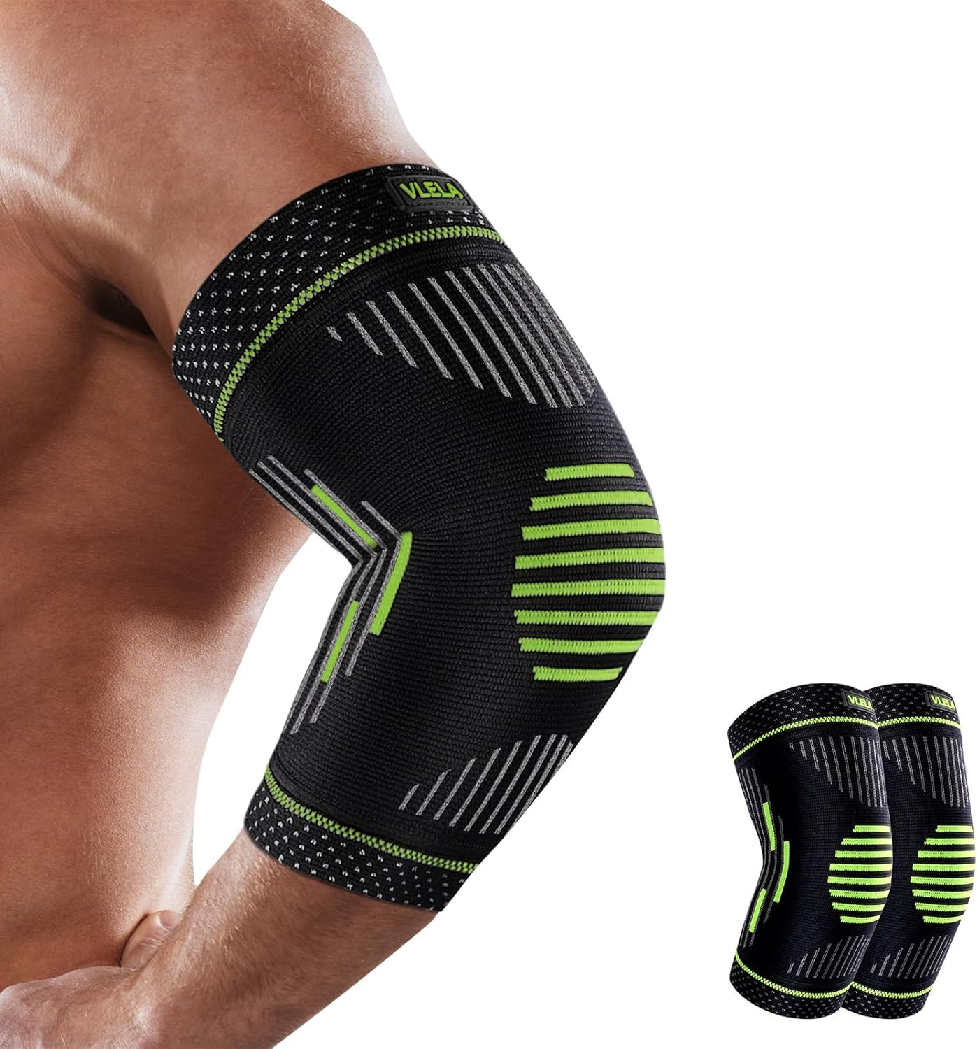 Tennis Elbow Sleeve,Elbow Compression Sleeve, Elbow Brace for Tendonitis and Ten