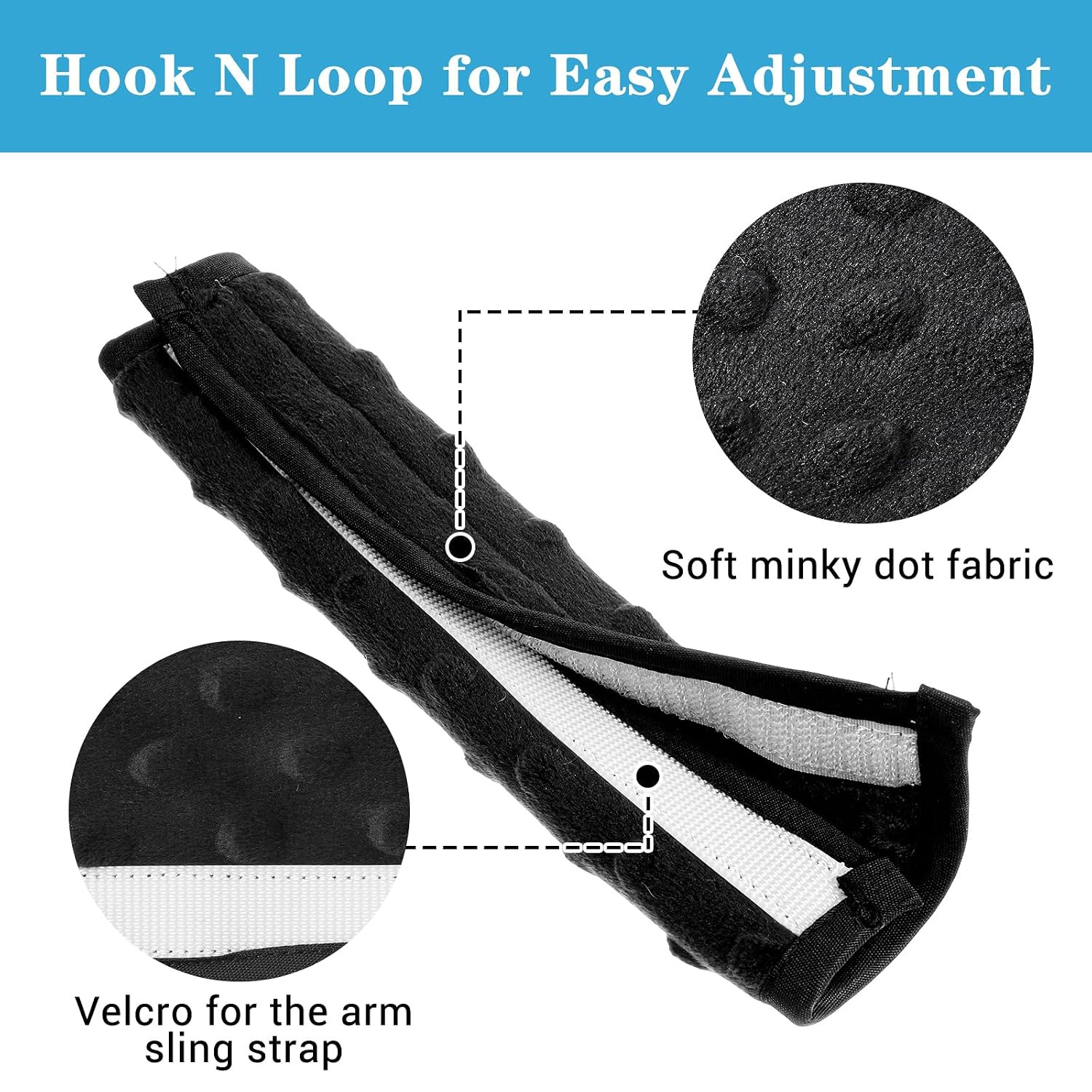 Arm Sling Neck Cushion, Sling Strap Cushion, Surgery Arm Brace Strap Pad Comf…