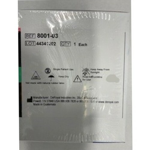 *1-Pack* DeRoyal Arm Sling Envelope With Pad-Medium 8001-03