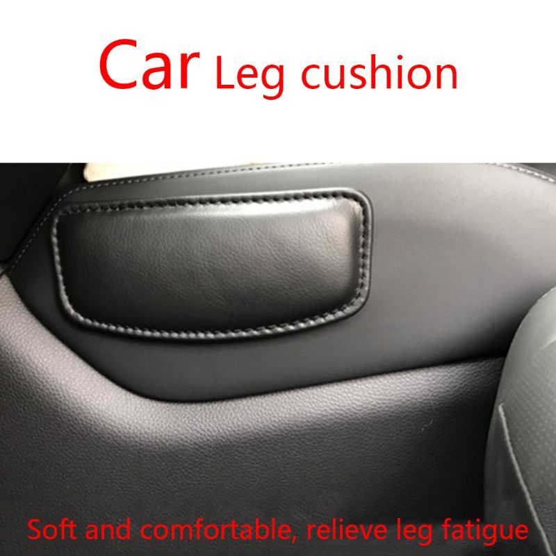 Car Knee Pad Leg Cushion Knee Pad Rectangle Comfortable Car Interior Soft Pillow