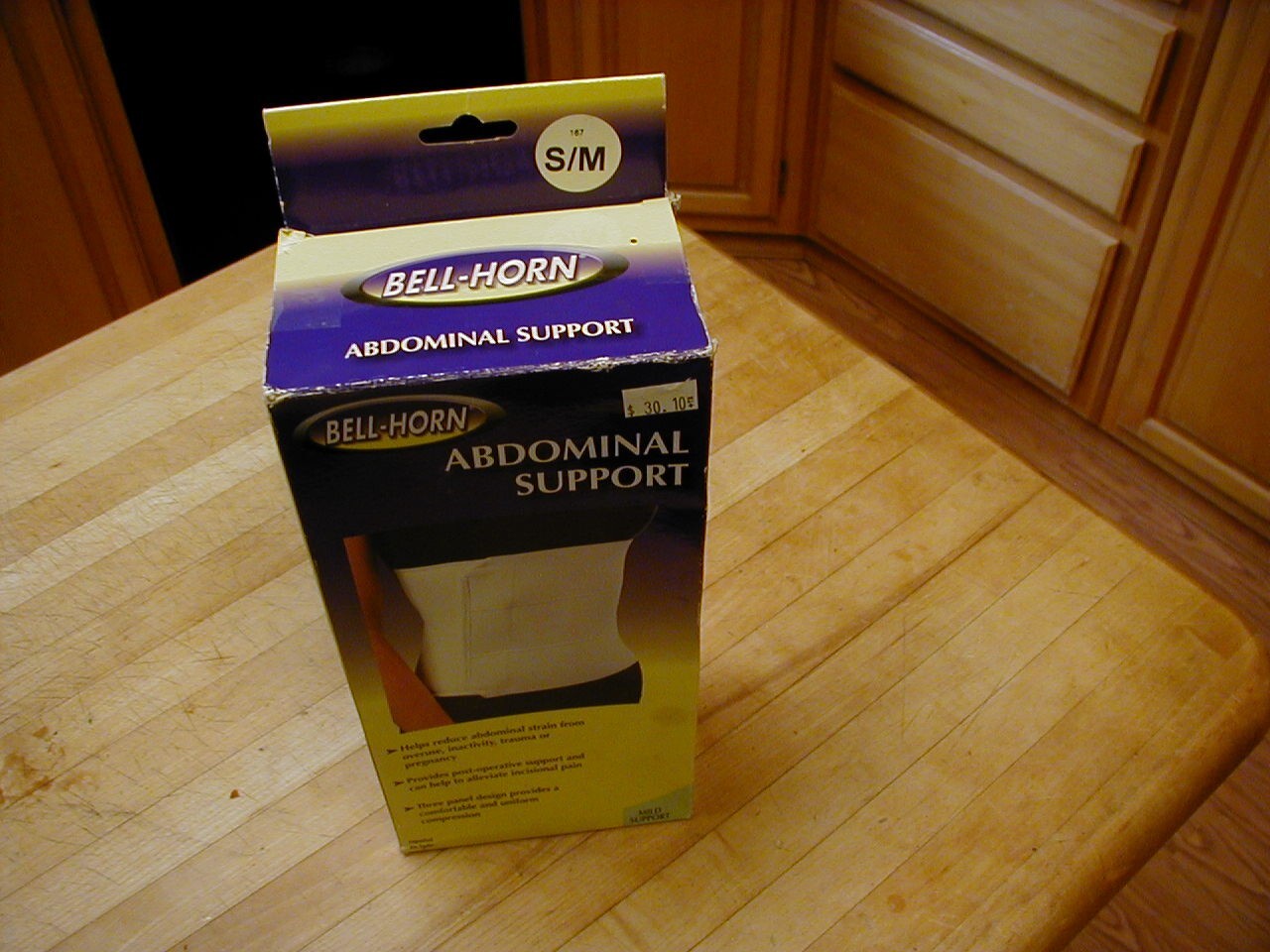 Bell-Horn Mild Support Adomminal Support S/M L0625 New in pkg free shipping