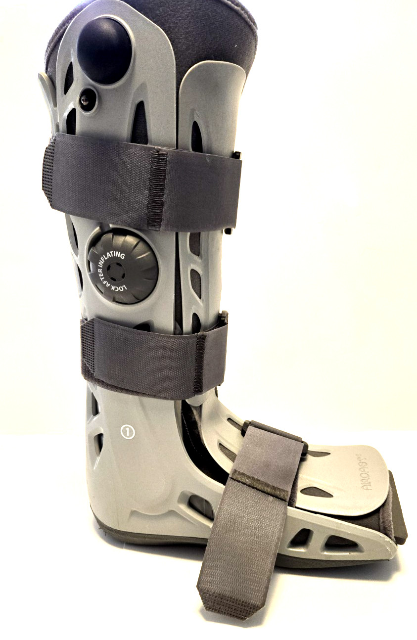 Aircast AirSelect Pump Standard Post Surgical Walking Boot/ Brace-M Excel Cond