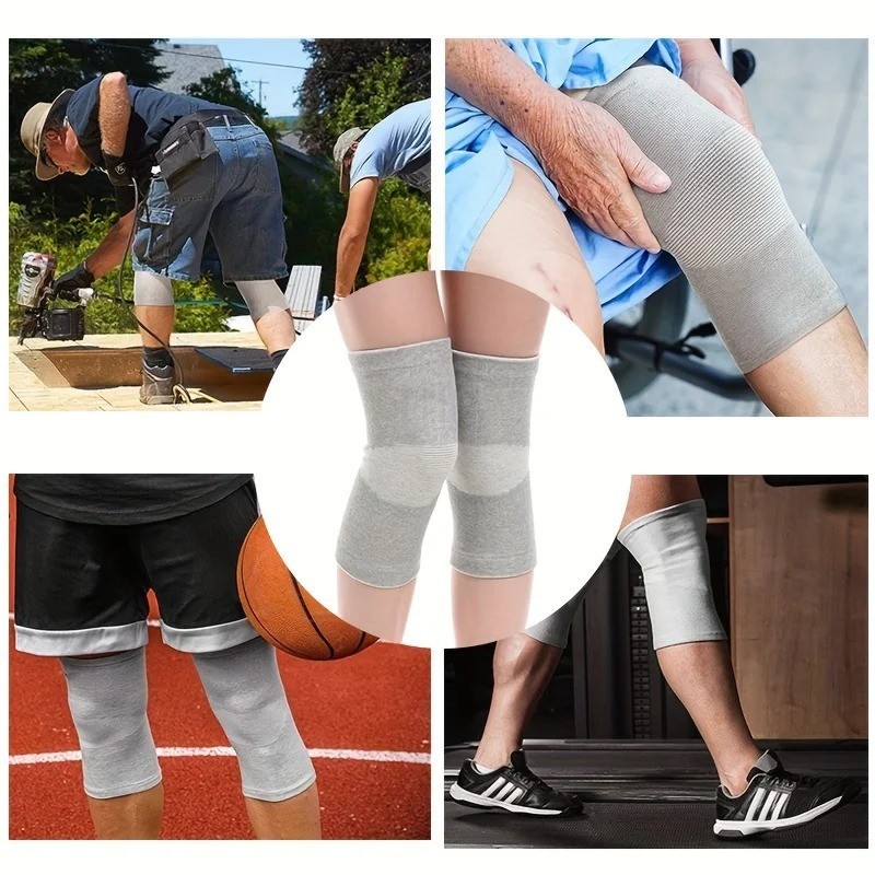 2PCS One Compress Bamboo Knee Sleeves, Bamboo Knee Sleeve, Bamboo Knee Brace