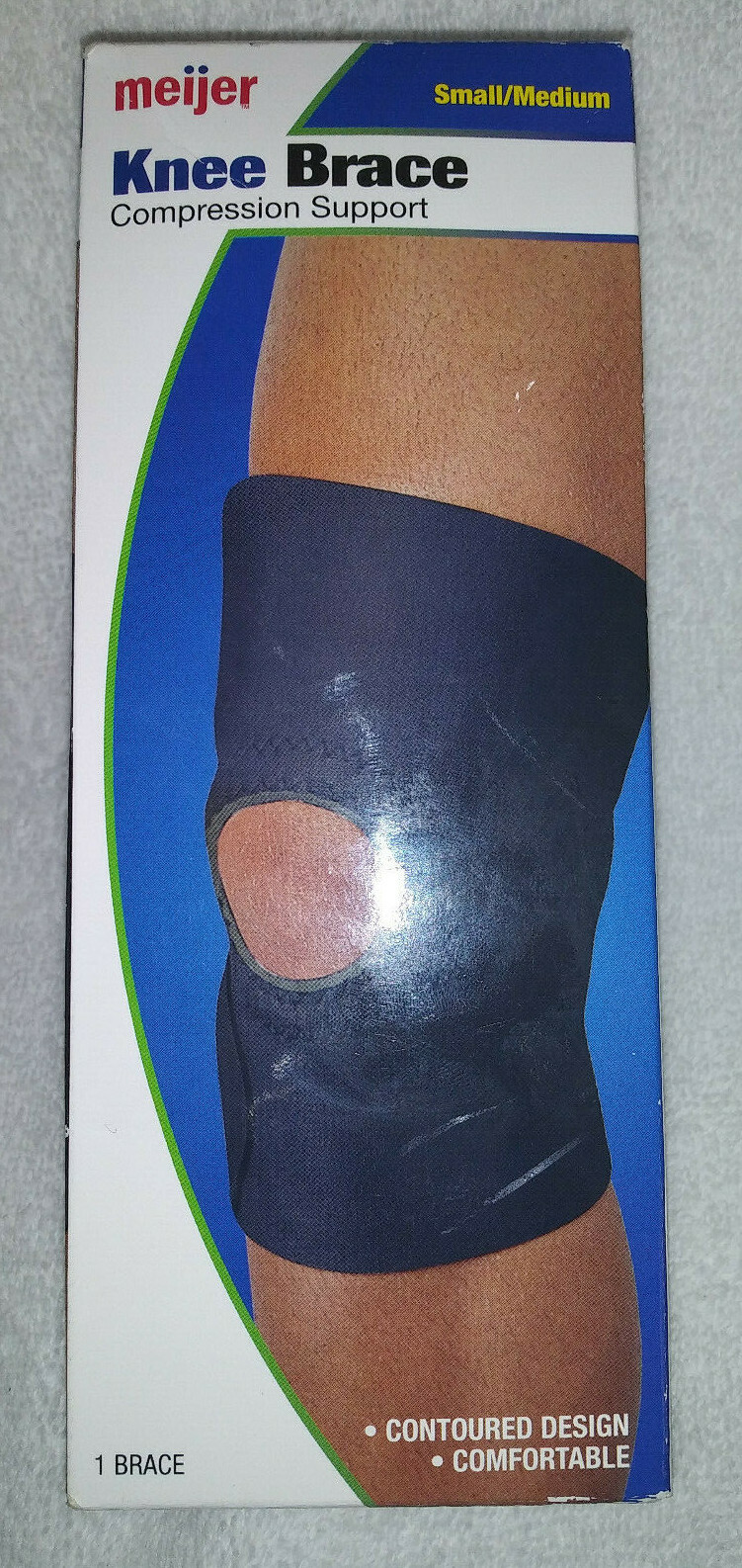 Meijer Compression Knee Brace Support Sleeve Sm / Med NEW