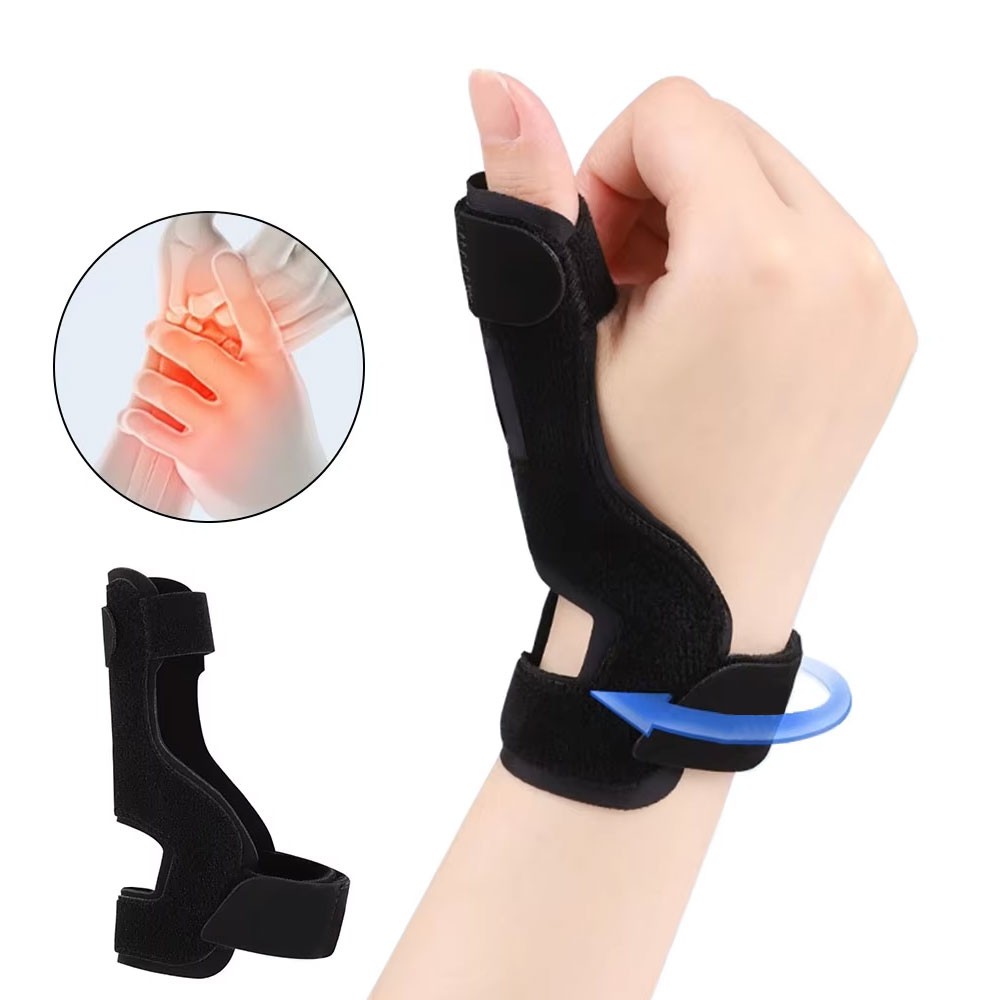 Tendon Sheath Wrist Guard Aluminum Plate Splint Breathable Thumb Protector Brace