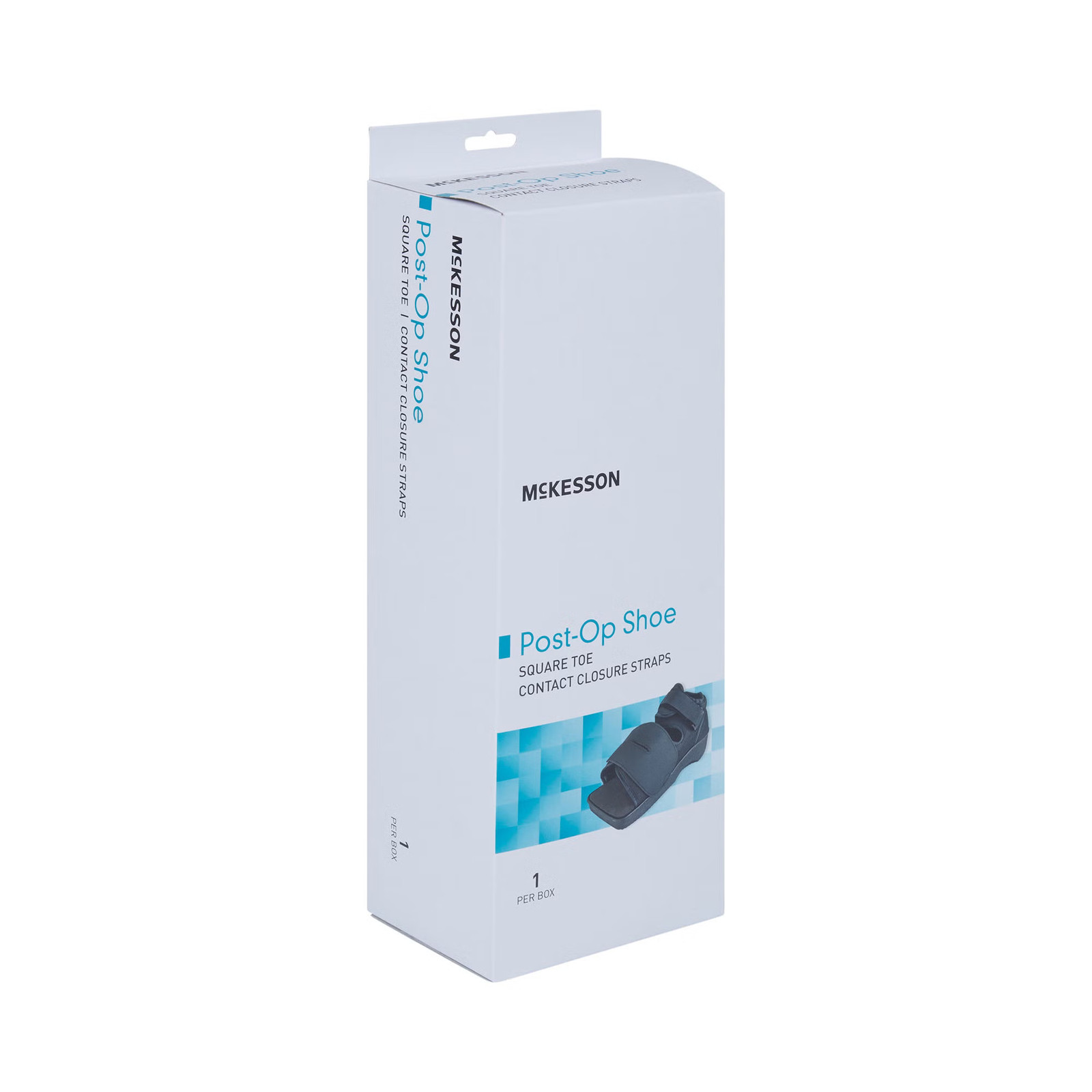 McKesson Black Post-Op Shoe Small Contact Closure Straps 155-79-81233