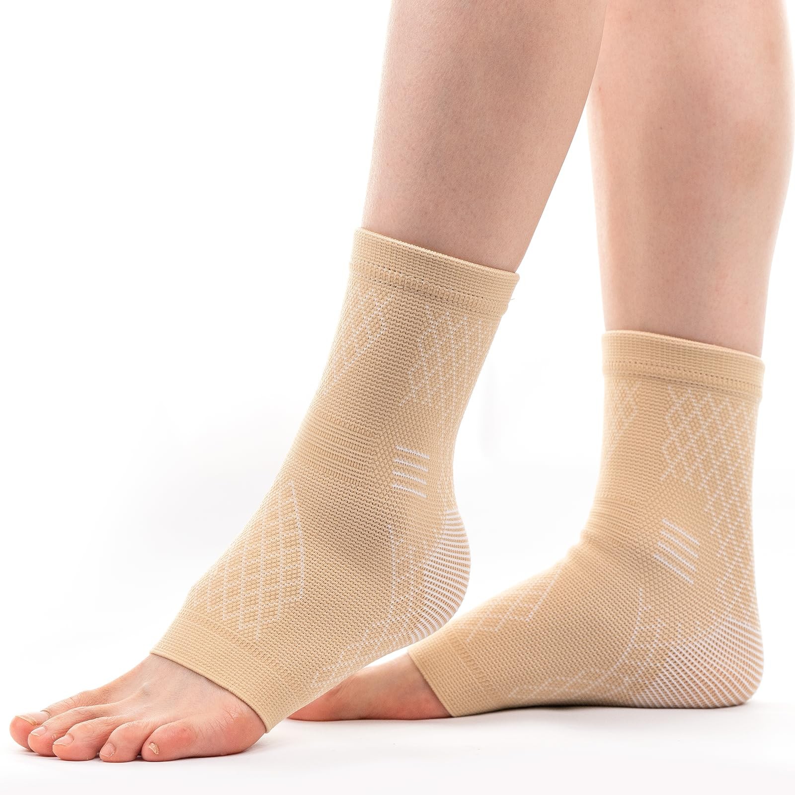 INDEEMAX Ankle Brace Sleeve Skin S 2pk