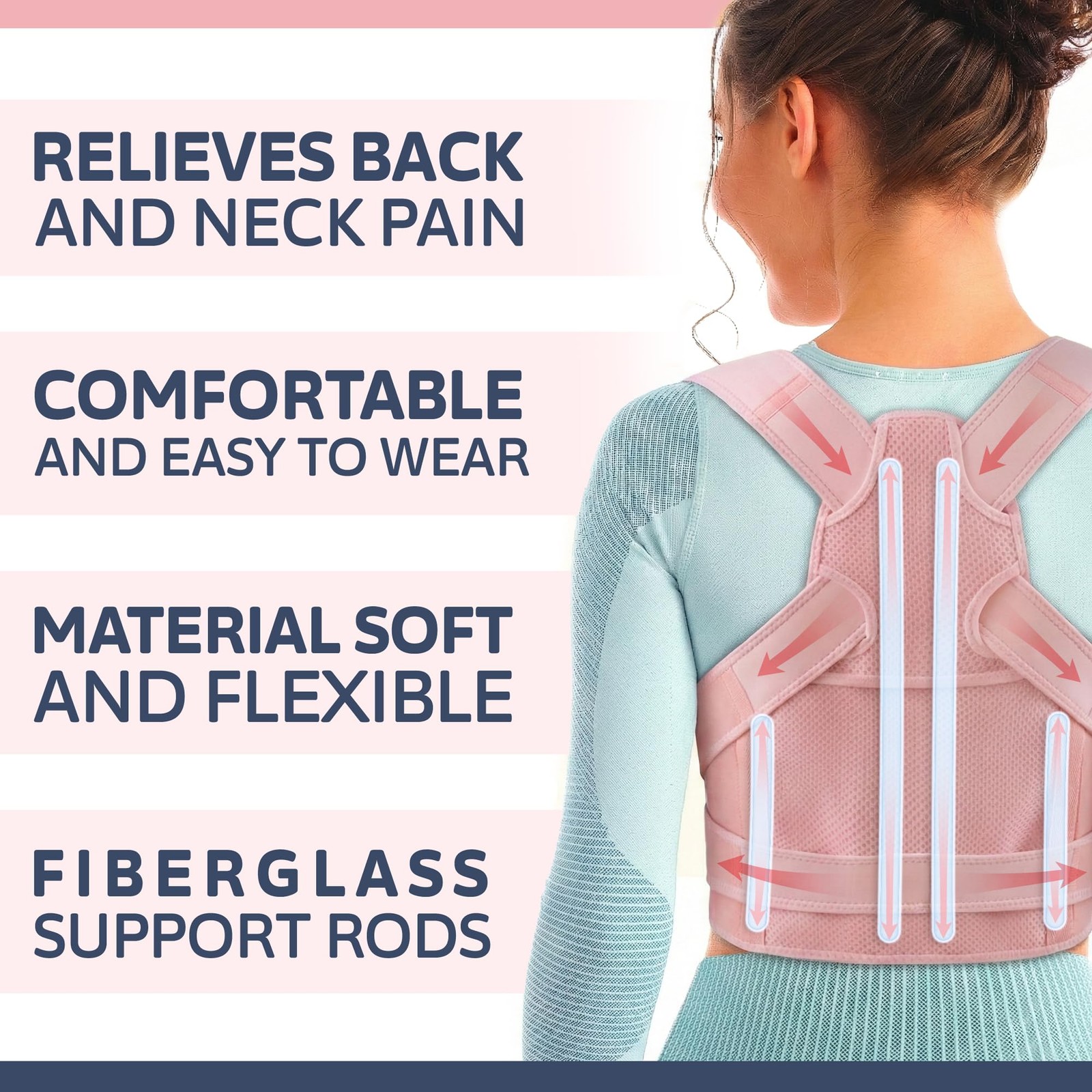 Selbite Posture Corrector for Women and Men, Back X-Large (Waist 40”- 48”)