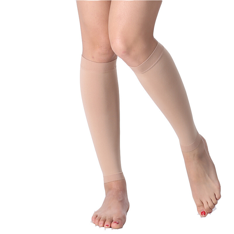 Nursing Calf Sleeve 23-32 mmHg Anti Fatigue Medical Varicose Veins Flight Travel
