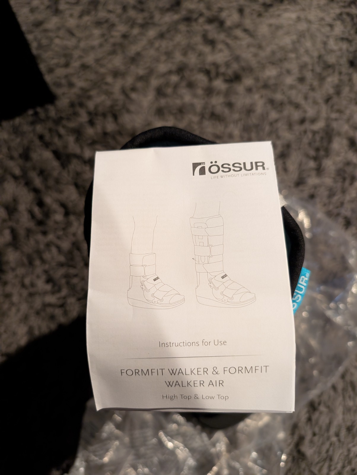 Ossur® Form Fit AIR Walker Top Strain Sprain