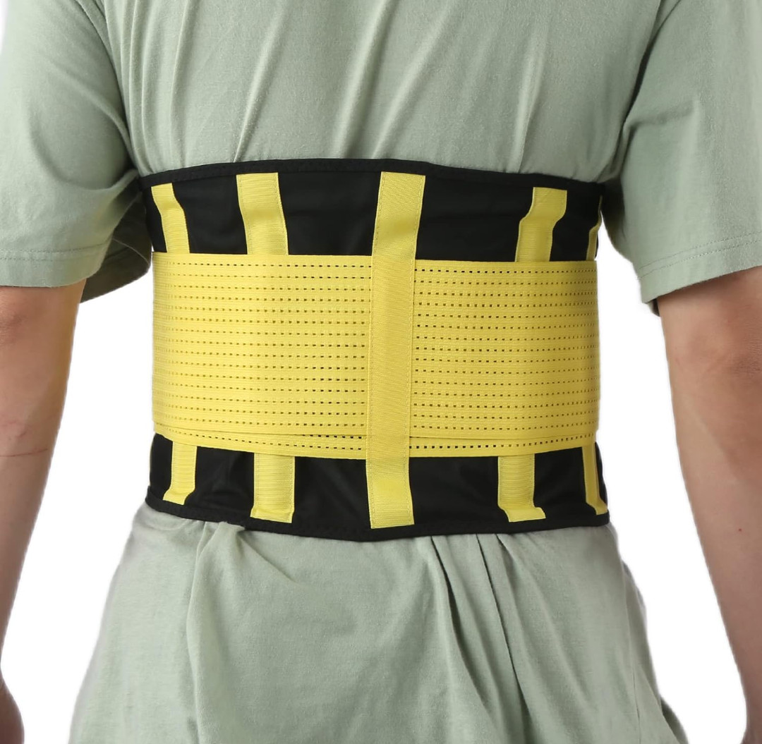 Zomake – Breathable Lumbar Supports, Lightweight Back Brace – 2XL