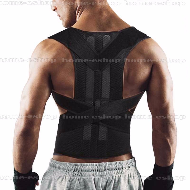 Hunchback Kyphosis Posture Back Support Brace Corrector Thoracic Shoulder Belt