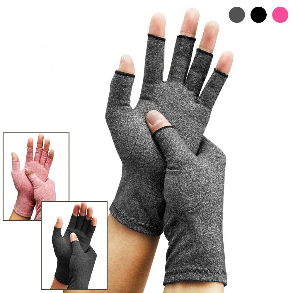Rehabilitation Training Gloves Compress Finger Palm Pain Braces Supports