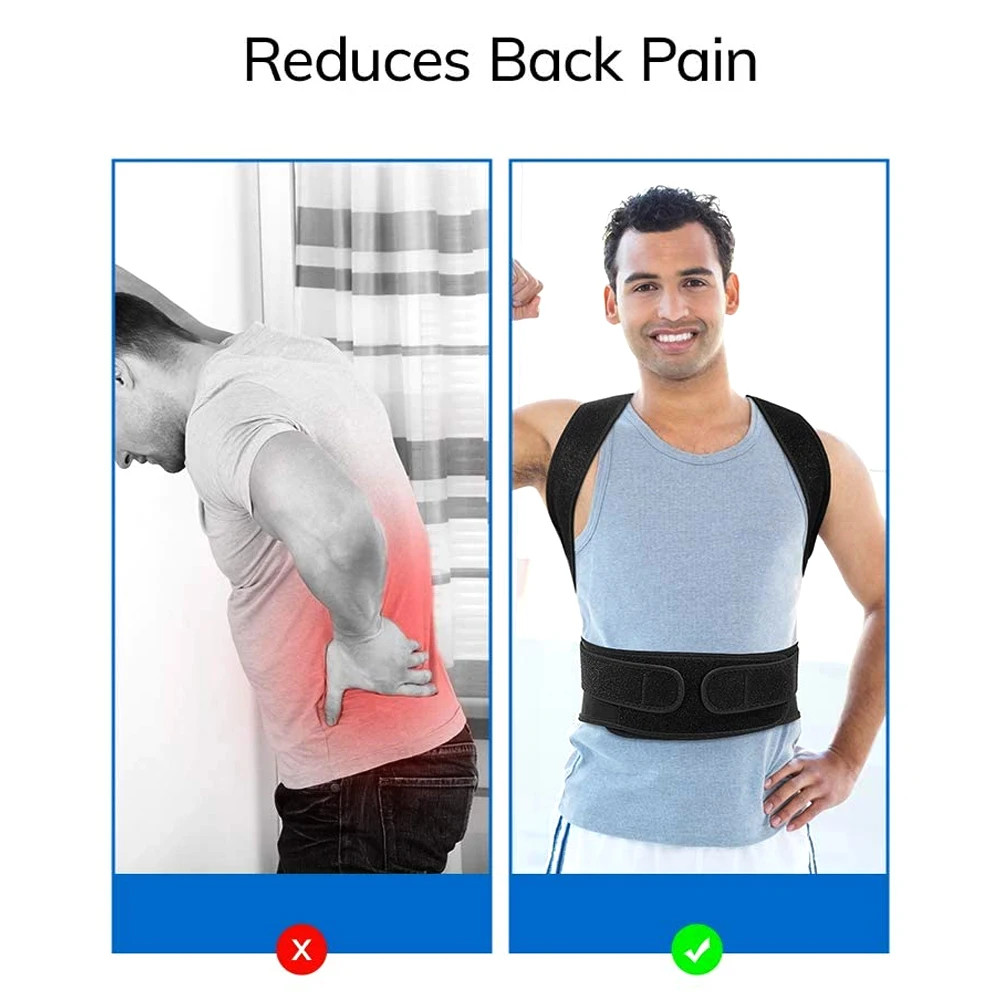 Back Brace Posture Corrector for Women & Men Back Straightener Scoliosis and