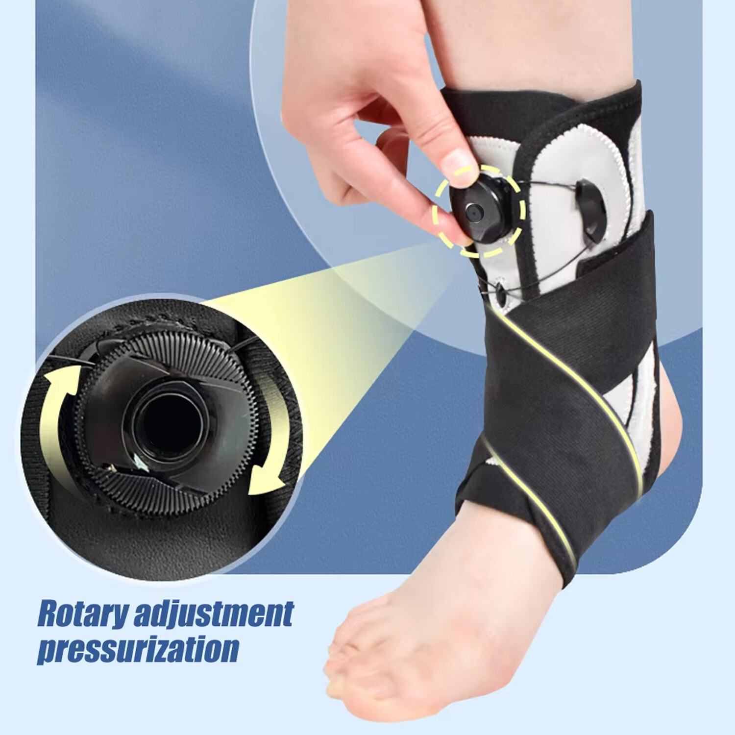 Ankle Brace Support Foot Stabilizer for Orthotics Fracture Sprain Pain Relief US