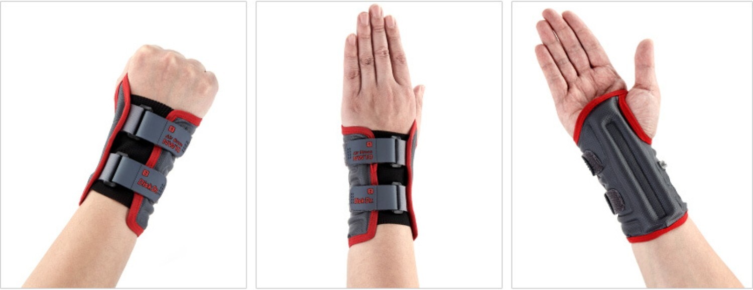 Disk Dr NW10 Wrist Air Compression Fixed Support Assistive Medical Device(M) Red