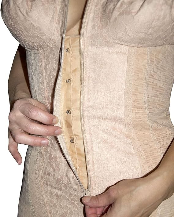 BODYPERFECT Orthopedic Compression Bodysuit with Back and Abdomen Support…