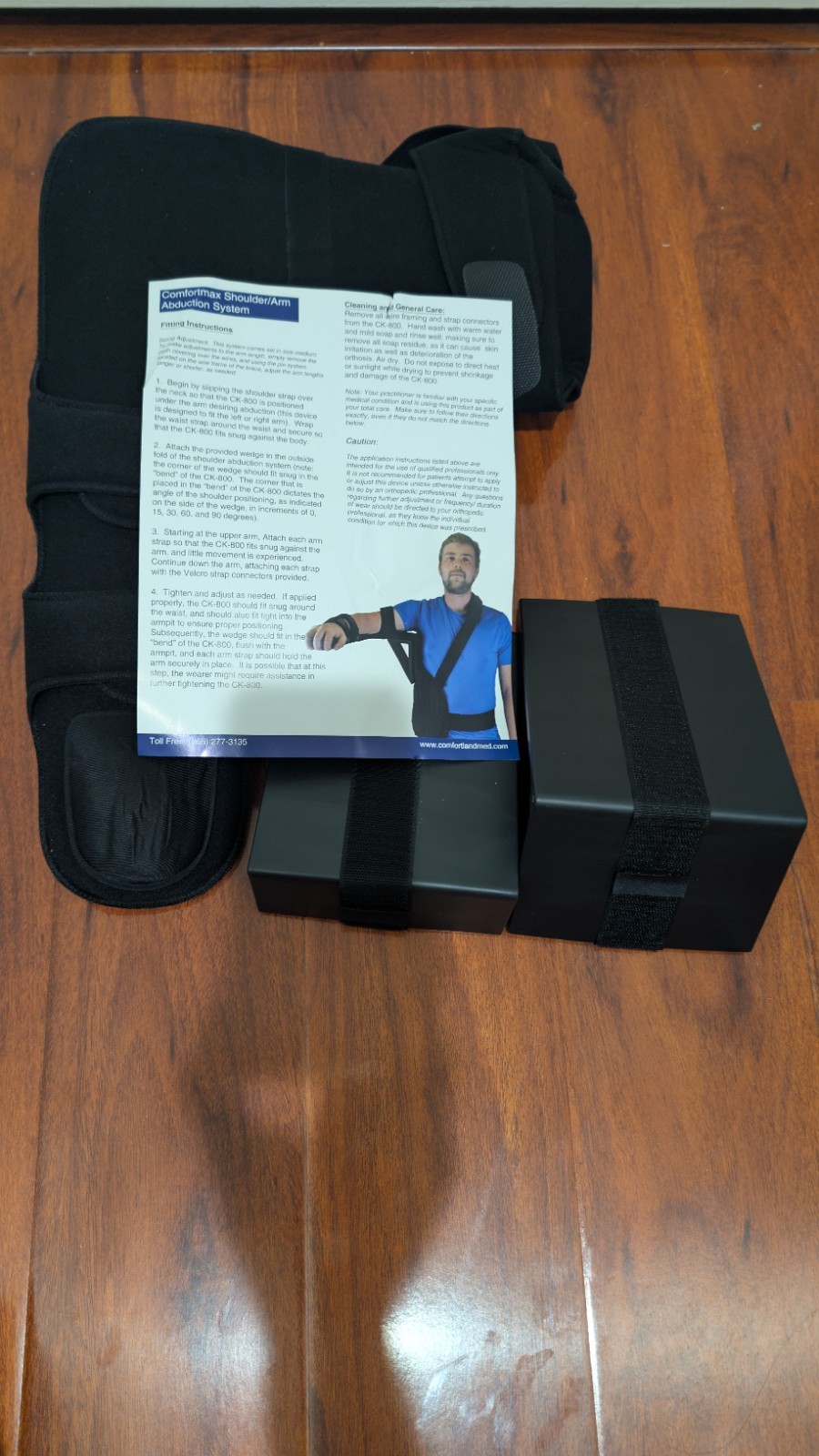 Comfortmax Shoulder/arm Abduction SystemCk-800 Left/right Arm Medical Strap 1 Sz