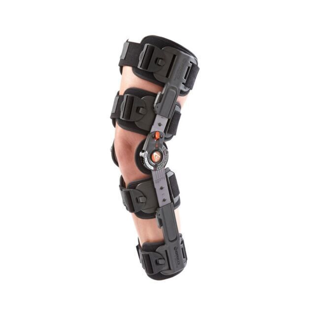 Breg T-Scope Premier Post Op Knee Brace – Black (08814)
