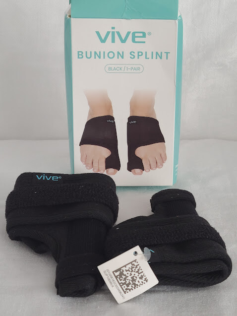 Vive Bunion Splint-1 Pair in Black