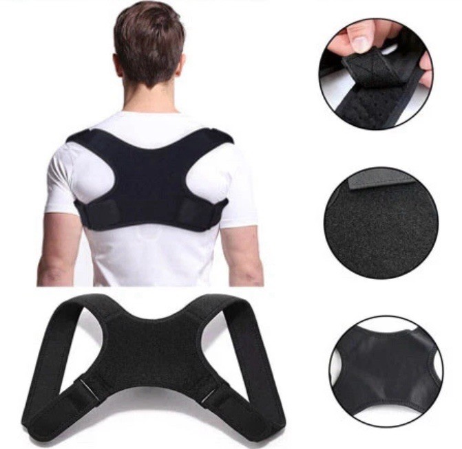 Back Posture Corrector Shoulder Straight Support Brace Belt Therapy Men Women