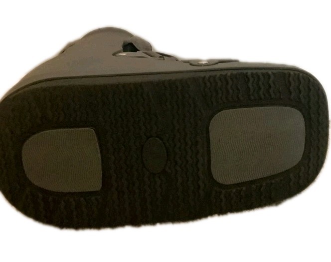 ExoArmor Superlight Air Walker Boot Short Rise Size Large Grey Recovery