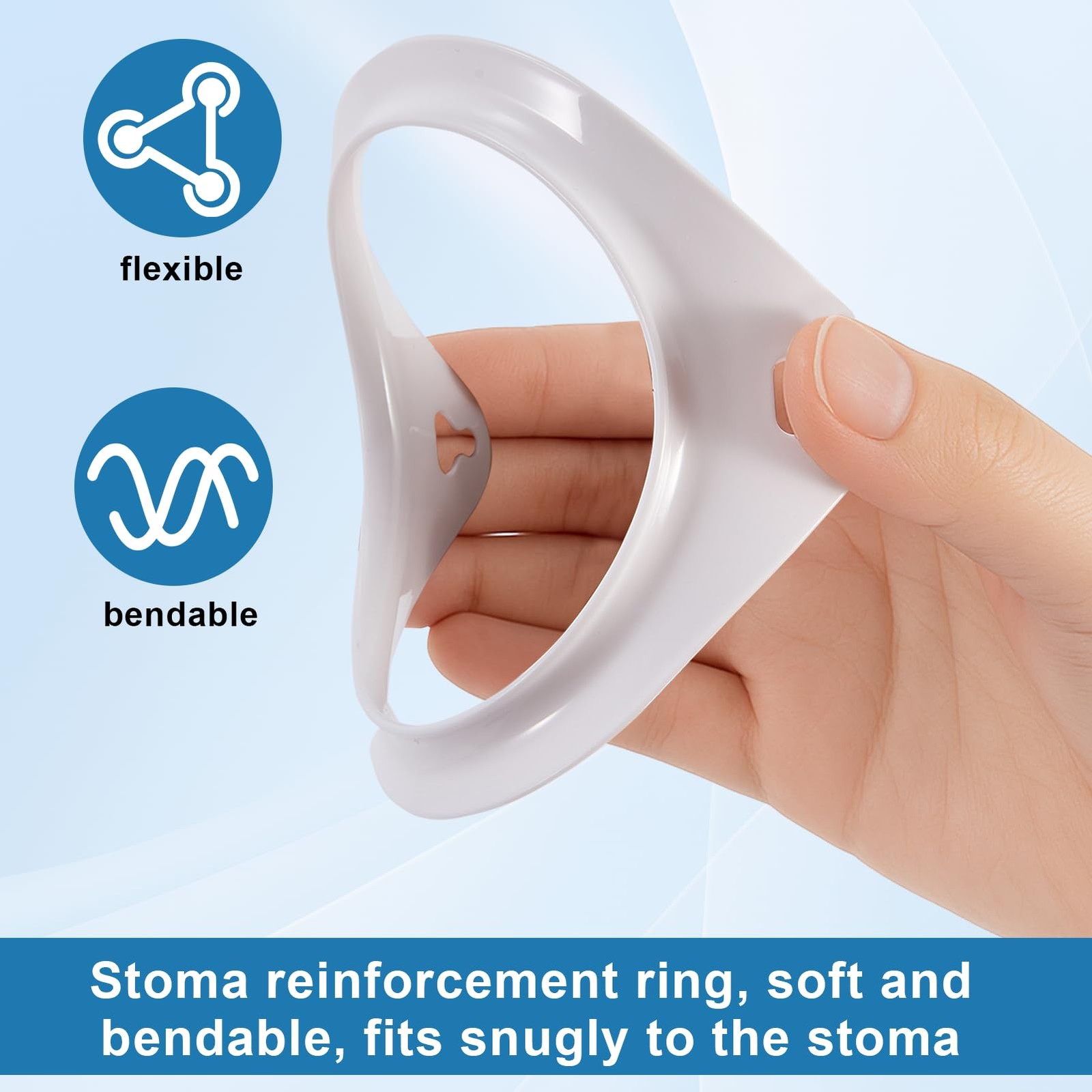 2 Pcs Adjustable Lightweight Ostomy Hernia Belt For Colostomy/Ileostomy, Osto…