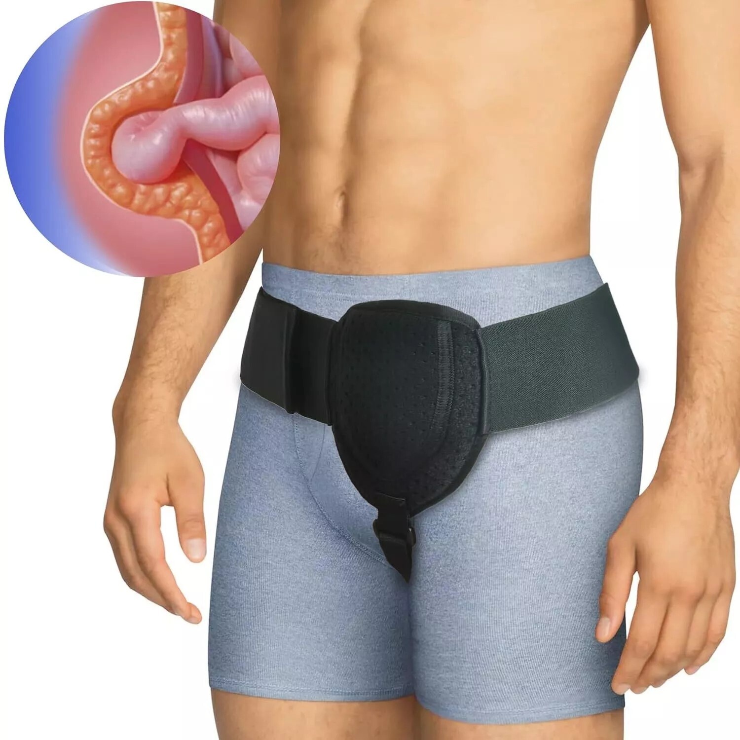 Hernia belt for men inguinal hernia support belt Pain Relief Groin Straps Left