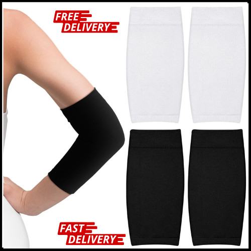 2 Pairs Tattoo Cover up Sleeve Forearm Arm Sleeves for Women Men Compression Tat