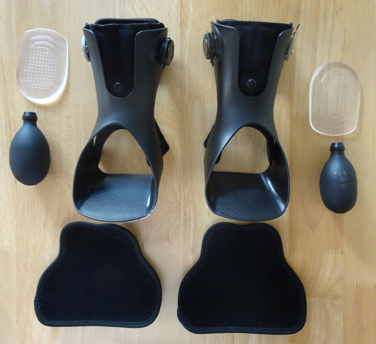 Laway Upgrade Inflatable AFO Foot Drop Brace Ankle Medium, Left & Right