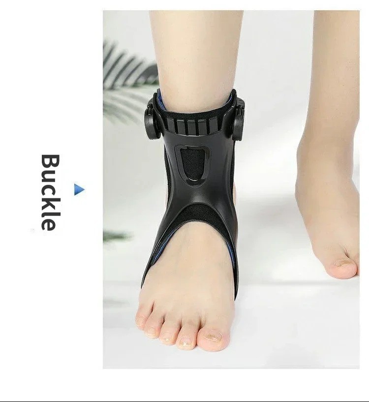 Drop Foot Brace AFO Leaf Spring Splint Ankle Foot Orthosis Walking Support