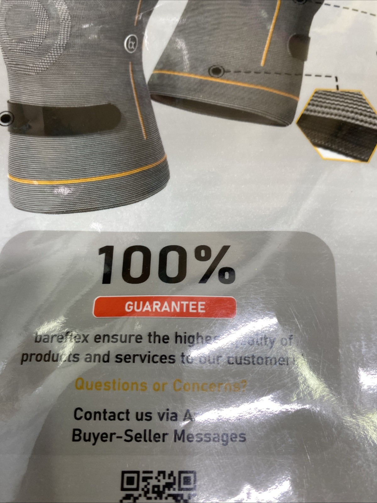 Knee Brace Bareflex ELITE PAIR XXL UNISEX FREE GIFT