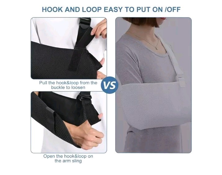 Yohoo Arm Sling for Shoulder Mesh Sling Breathable Shoulder Immobilization