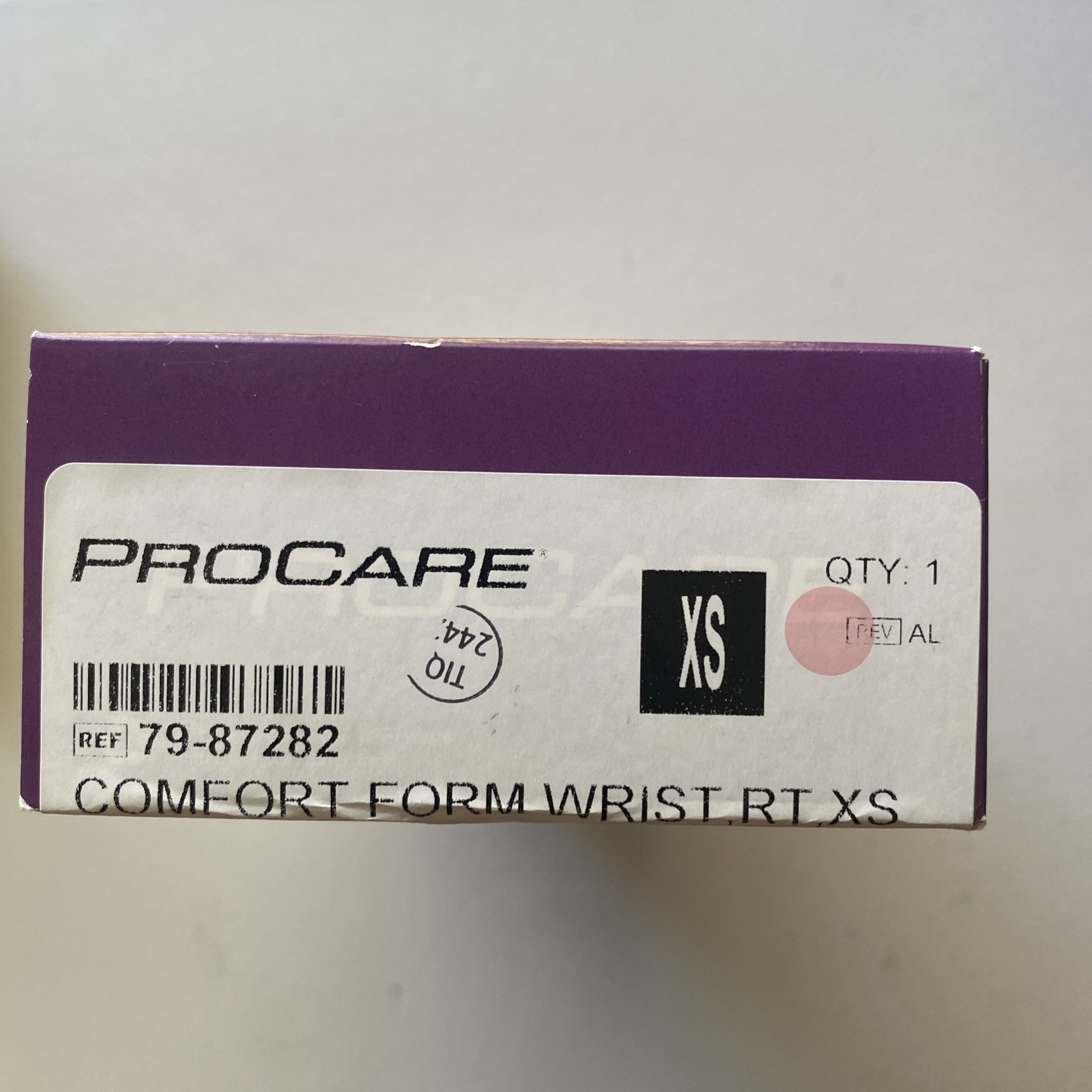 ProCare Comfort Form Wrist/Thumb RT, Size XSmall