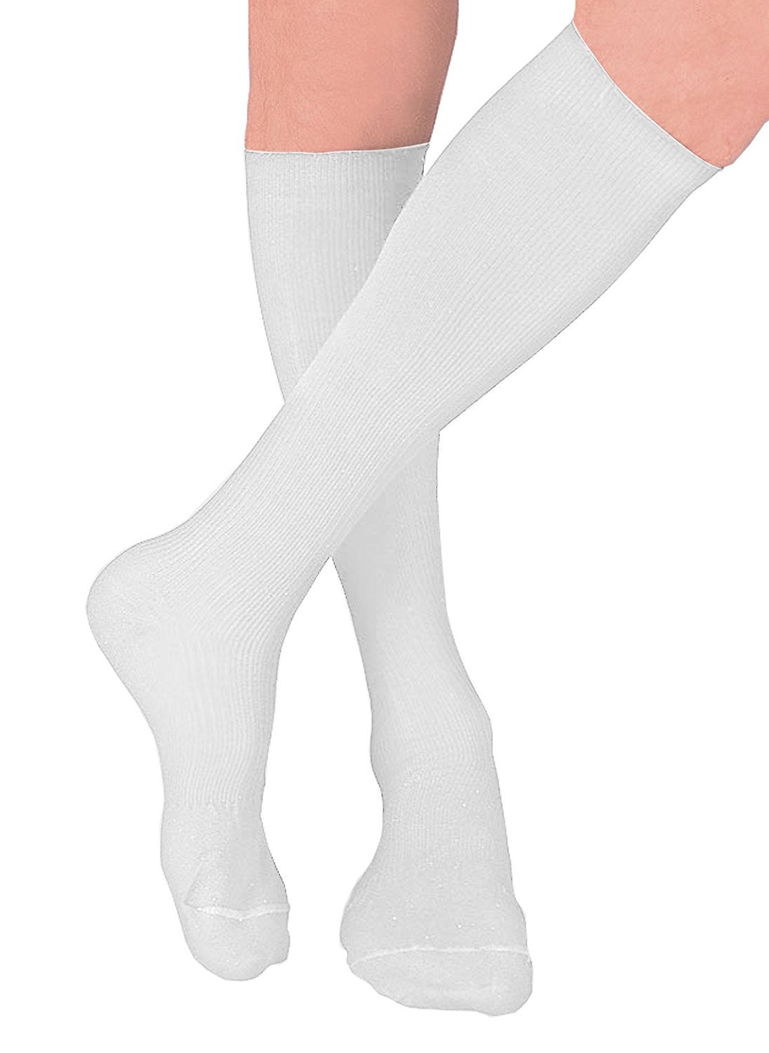 Graduated Compression Socks Foot Support Stockings Over Calf Below Knee High